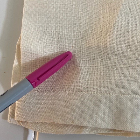 Vintage Linen Kitchen Towel tea towel
cross stitch bouquet basket design - Picture 9 of 13